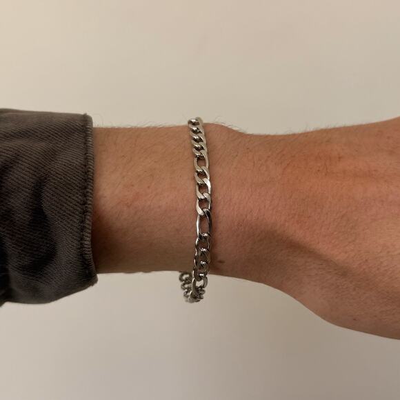 Silver 925 chain bracelet silver jewellery - Picture 5 of 7